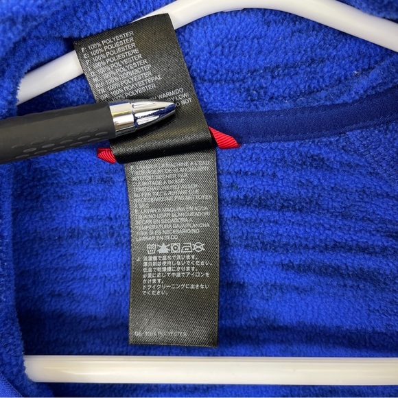 The North Face Hoodie Womens Small Blue Polartec Full Zip Long Sleeve - Picture 6 of 12